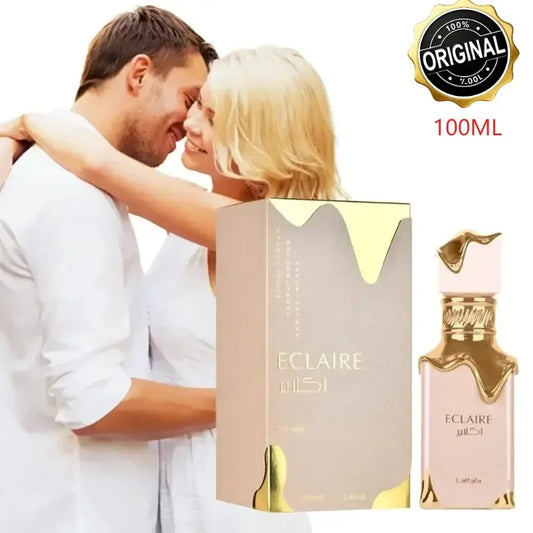 100ml For Lattafa Eclaire Eau De Parfum Arabian Women's Perfume Liquid Long Lasting And Free Charming Perfume