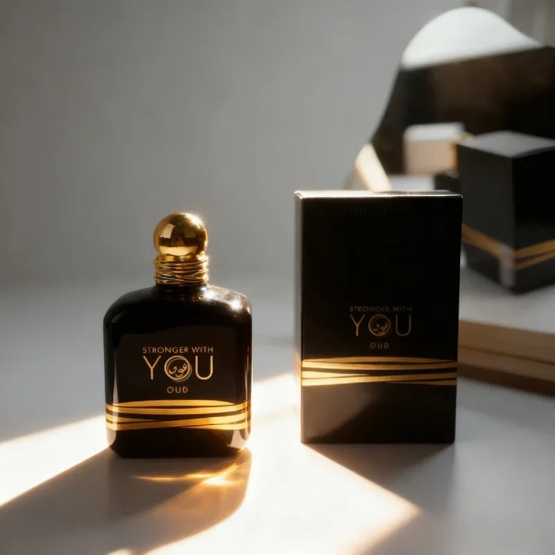 100ML Brand Perfume with a woody scent simple and high-end long-lasting fragrance showcasing men's charm suitable for daily use