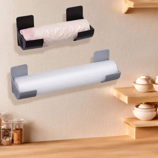 20/2PCS Wall Mounted Trash Bags Holder Garbage Bag Storage Box Organizer Plastic Bag Film Container Dispenser For Kitchen Shelf