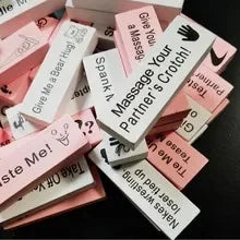 48PCS Block Tower Game Couple Activities Date Night Ideas Valentine Tumbling Tower Stacking Blocks Game for Couples Night Party