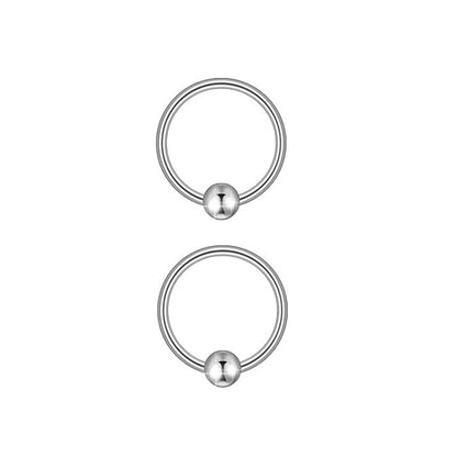 1/2/41 Pieces Body Piercing Tool Kit 316L Stainless Steel Piercing Needles Nose Ring Hoop Jewelry for Ear Lip Belly Navel Tongue