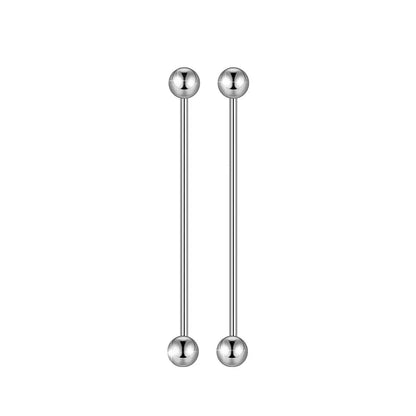 1/2/41 Pieces Body Piercing Tool Kit 316L Stainless Steel Piercing Needles Nose Ring Hoop Jewelry for Ear Lip Belly Navel Tongue