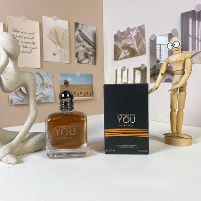 100ML Brand Perfume with a woody scent simple and high-end long-lasting fragrance showcasing men's charm suitable for daily use