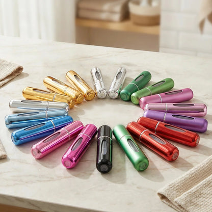 1/5Pcs Travel Perfume Bottle Refillable Portable Mini Atomizer Spray Refill Bottle Women Pocket Dispenser Cologne Sprayer 5ml