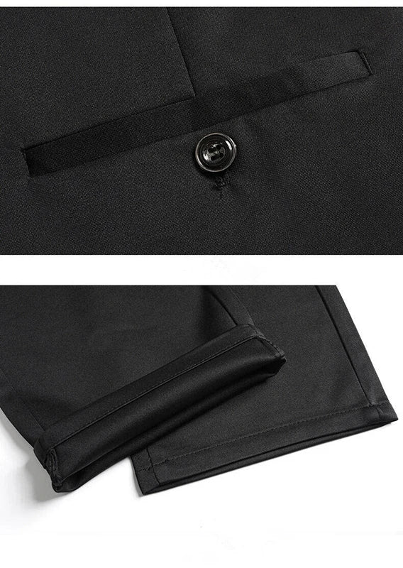 10 color casual pants, men's business casual suit pants, loose straight summer thin stretch suit pants