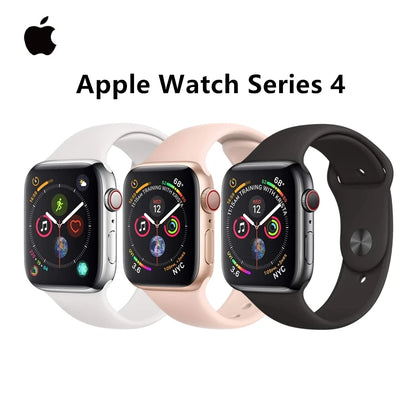 100% Original Apple Watch Series 4 Smartwatch 40MM/44MM GPS Aluminum with Sport Band