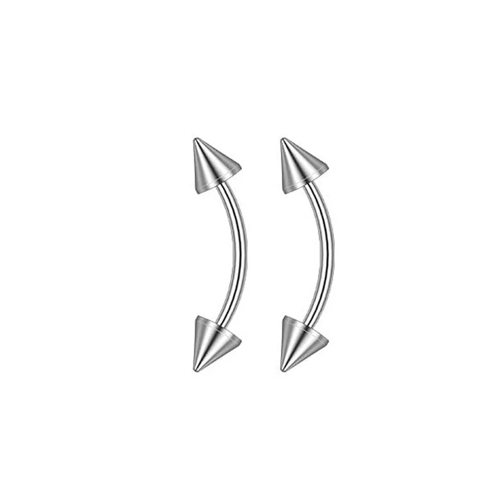 1/2/41 Pieces Body Piercing Tool Kit 316L Stainless Steel Piercing Needles Nose Ring Hoop Jewelry for Ear Lip Belly Navel Tongue