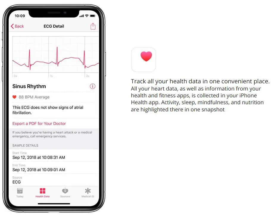 100% Original Apple Watch Series 4 Smartwatch 40MM/44MM GPS Aluminum with Sport Band