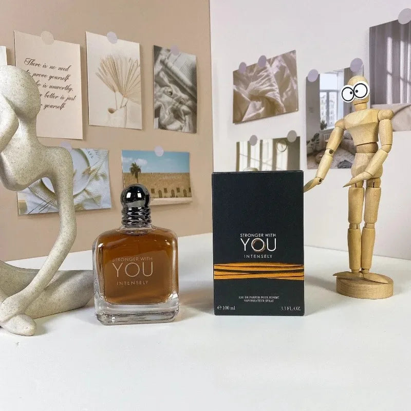 100ML Brand Perfume with a woody scent simple and high-end long-lasting fragrance showcasing men's charm suitable for daily use