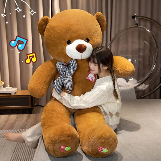 60-120cm Big Star Moon Teddy Bear Plush Toy Giant Stuffed Animals Birthday Valentines Day Gift Soft Pillow Dolls Grilfriend Girl