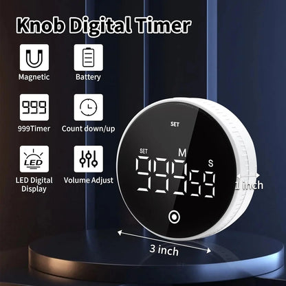 1000 Minute Kitchen Timer, Magnetic Rotating Mechanical Timer Countdown, Cooking Study Office Exercise Time Management Tool