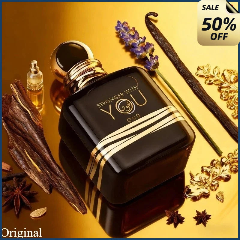 100ML Brand Perfume with a woody scent simple and high-end long-lasting fragrance showcasing men's charm suitable for daily use